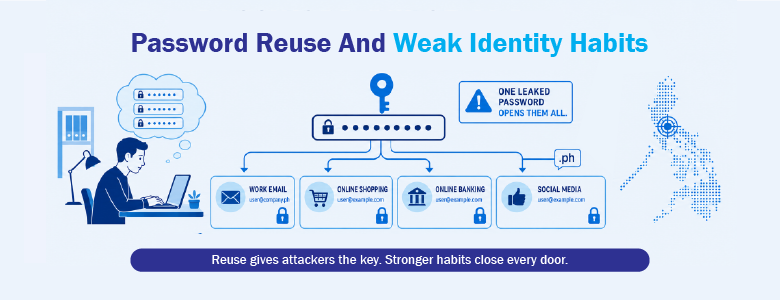 Dark web monitoring password habits